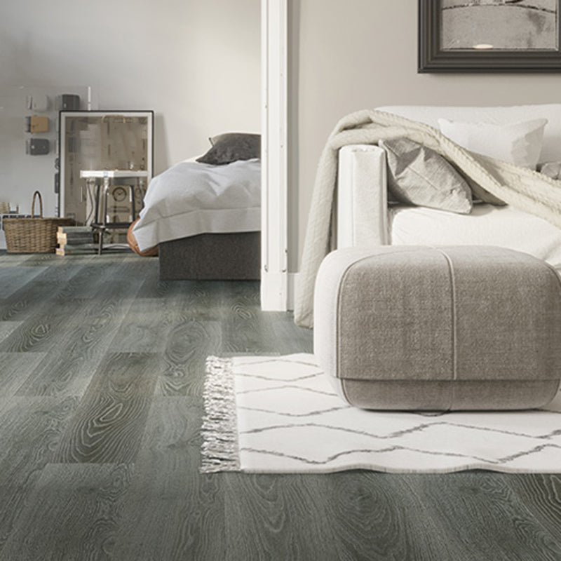 Traditional Wood Flooring Tiles Wire Brushed Waterproof Click-Locking Wood Tile Set Clearhalo 'Flooring 'Hardwood Flooring' 'hardwood_flooring' 'Home Improvement' 'home_improvement' 'home_improvement_hardwood_flooring' Walls and Ceiling' 7353063