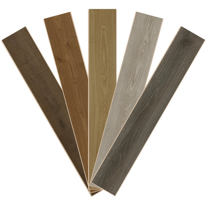 Traditional Wood Flooring Tiles Wire Brushed Waterproof Click-Locking ...