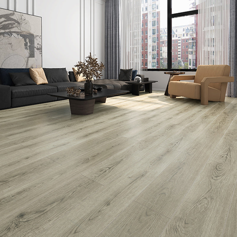 Traditional Wood Flooring Tiles Wire Brushed Waterproof Click-Locking Wood Tile Set Brown Grey Clearhalo 'Flooring 'Hardwood Flooring' 'hardwood_flooring' 'Home Improvement' 'home_improvement' 'home_improvement_hardwood_flooring' Walls and Ceiling' 7353082