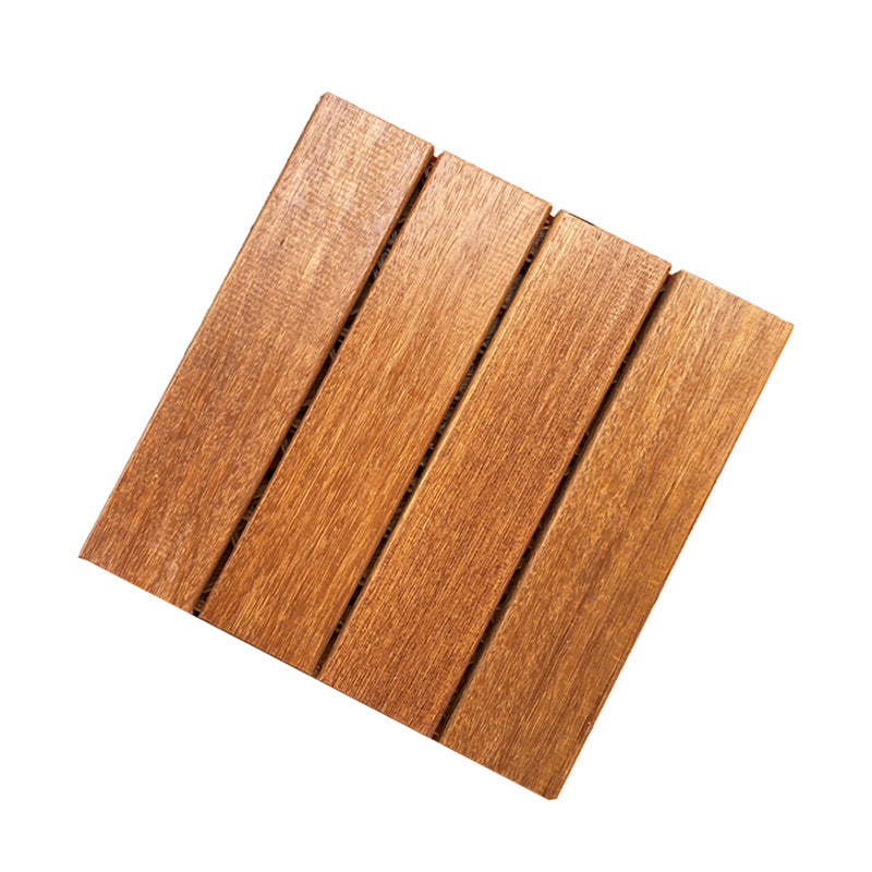 Wood Floor Planks Water Resistant Interlocking Solid Wood Plank Flooring Clearhalo 'Flooring 'Hardwood Flooring' 'hardwood_flooring' 'Home Improvement' 'home_improvement' 'home_improvement_hardwood_flooring' Walls and Ceiling' 7353094