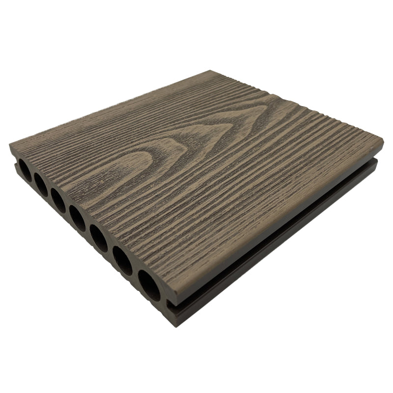 Embossed Square Patio Flooring Tiles Composite Nailed Flooring Tiles Garden Coffee Clearhalo 'Home Improvement' 'home_improvement' 'home_improvement_outdoor_deck_tiles_planks' 'Outdoor Deck Tiles & Planks' 'Outdoor Flooring & Tile' 'Outdoor Remodel' 'outdoor_deck_tiles_planks' 7354045