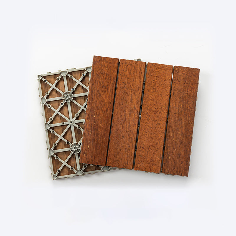 Outdoor Laminate Floor Square Waterproof Scratch Resistant Laminate Floor Khaki Clearhalo 'Flooring 'Home Improvement' 'home_improvement' 'home_improvement_laminate_flooring' 'Laminate Flooring' 'laminate_flooring' Walls and Ceiling' 7354108