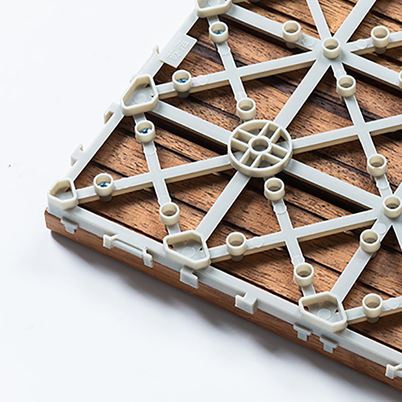 Outdoor Laminate Floor Square Waterproof Scratch Resistant Laminate Floor Clearhalo 'Flooring 'Home Improvement' 'home_improvement' 'home_improvement_laminate_flooring' 'Laminate Flooring' 'laminate_flooring' Walls and Ceiling' 7354116