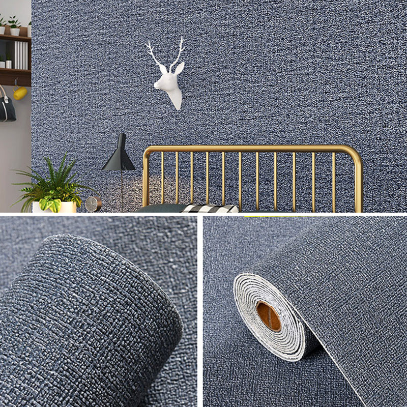 Modern Pearl Wainscoting Wall Access Panel Peel and Stick Foam Baseboard Blue Gray Linen Clearhalo 'Flooring 'Home Improvement' 'home_improvement' 'home_improvement_wall_paneling' 'Wall Paneling' 'wall_paneling' 'Walls & Ceilings' Walls and Ceiling' 7354141