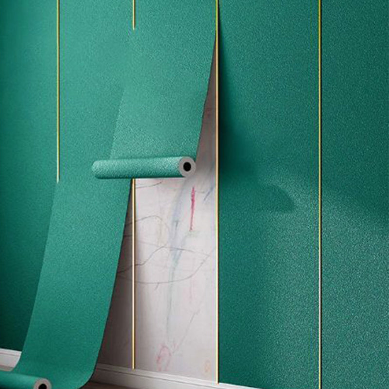 Modern Pearl Wainscoting Wall Access Panel Peel and Stick Foam Baseboard Blackish Green Diatom Mud Clearhalo 'Flooring 'Home Improvement' 'home_improvement' 'home_improvement_wall_paneling' 'Wall Paneling' 'wall_paneling' 'Walls & Ceilings' Walls and Ceiling' 7354147