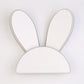 White Finish Rabbit Wall Light Animal Cute Acrylic LED Wall Sconce for Corridor Kid Bedroom Clearhalo 'Wall Lamps & Sconces' 'Wall Lights' Lighting' 73545