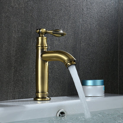 Farmhouse Wide Spread Bathroom Faucet 1-Handle Lavatory Faucet Supply Lines Not Included Clearhalo 'bathroom_sink_faucets' 'Conjunta de Baño y Conjunta de Grifo' 'Coronamiento de Baño y Dispositivo de Baño' 'Grifo del lavabo del baño' 'Hogar' 'home_improvement' 'home_improvement_bathroom_sink_faucets' 'Mejoras para el hogar' 7354774