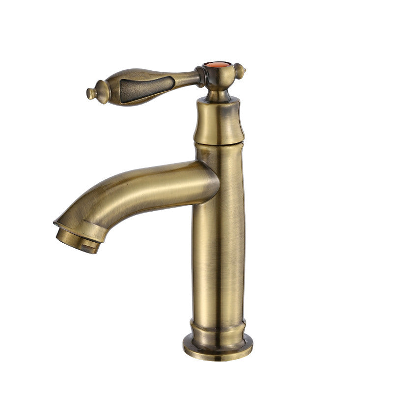 Farmhouse Wide Spread Bathroom Faucet 1-Handle Lavatory Faucet Clearhalo 'bathroom_sink_faucets' 'Conjunta de Baño y Conjunta de Grifo' 'Coronamiento de Baño y Dispositivo de Baño' 'Grifo del lavabo del baño' 'Hogar' 'home_improvement' 'home_improvement_bathroom_sink_faucets' 'Mejoras para el hogar' 7354779