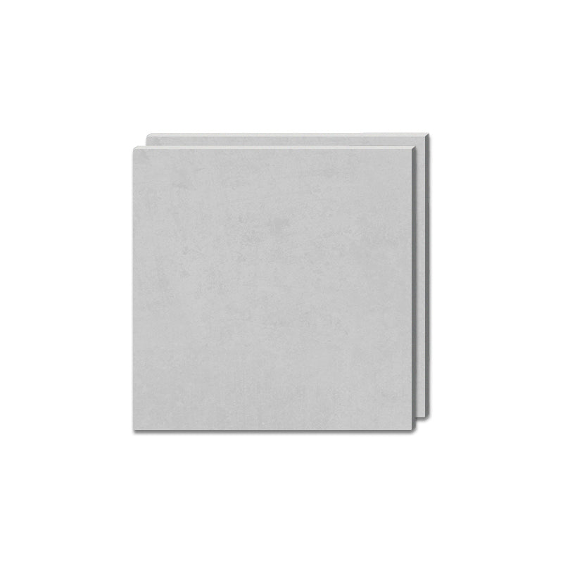 Matte Rectangular Singular Tile Cement Straight Edge Floor Tile White-Gray 24"L x 24"W Clearhalo 'Floor Tiles & Wall Tiles' 'floor_tiles_wall_tiles' 'Flooring 'Home Improvement' 'home_improvement' 'home_improvement_floor_tiles_wall_tiles' Walls and Ceiling' 7354865