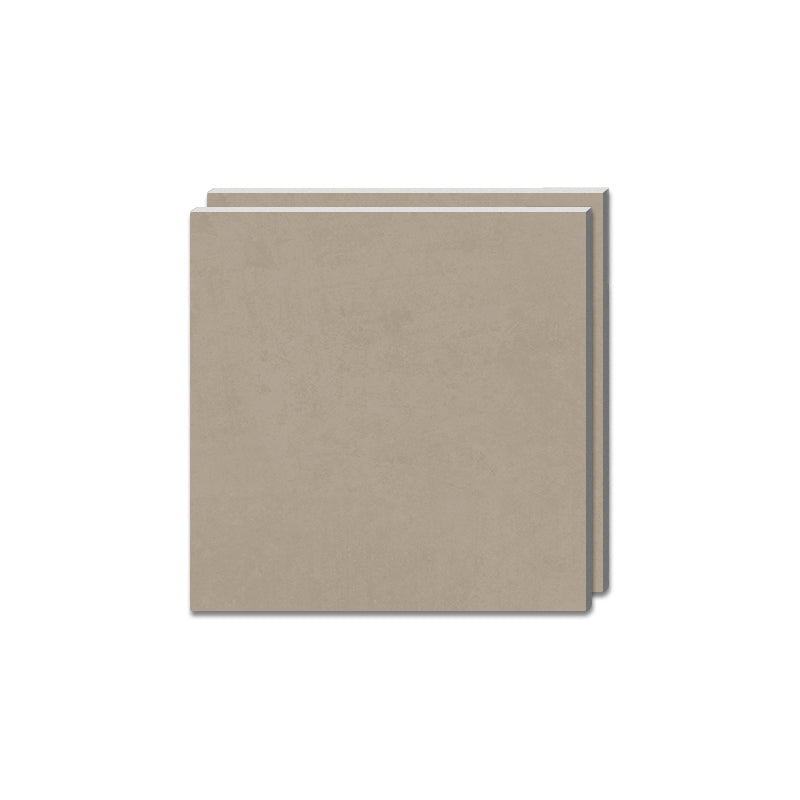 Matte Rectangular Singular Tile Cement Straight Edge Floor Tile Brown 24"L x 24"W Clearhalo 'Floor Tiles & Wall Tiles' 'floor_tiles_wall_tiles' 'Flooring 'Home Improvement' 'home_improvement' 'home_improvement_floor_tiles_wall_tiles' Walls and Ceiling' 7354878