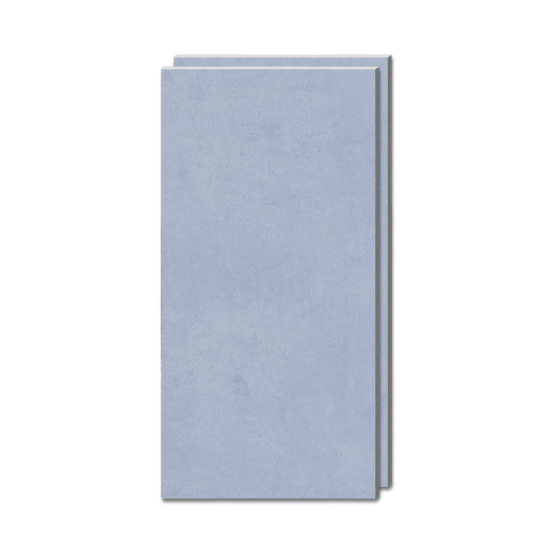 Matte Rectangular Singular Tile Cement Straight Edge Floor Tile Light Blue 24"L x 47"W x 0.4"H Clearhalo 'Floor Tiles & Wall Tiles' 'floor_tiles_wall_tiles' 'Flooring 'Home Improvement' 'home_improvement' 'home_improvement_floor_tiles_wall_tiles' Walls and Ceiling' 7354881