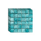 Grid Mosaic Sheet Wall Mixed Material Square Glazed Pressed Floor Tile Blackish Green Clearhalo 'Floor Tiles & Wall Tiles' 'floor_tiles_wall_tiles' 'Flooring 'Home Improvement' 'home_improvement' 'home_improvement_floor_tiles_wall_tiles' Walls and Ceiling' 7354898
