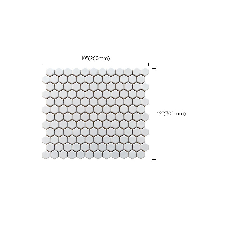 Grid Mosaic Sheet Wall Mixed Material Square Glazed Pressed Floor Tile Clearhalo 'Floor Tiles & Wall Tiles' 'floor_tiles_wall_tiles' 'Flooring 'Home Improvement' 'home_improvement' 'home_improvement_floor_tiles_wall_tiles' Walls and Ceiling' 7354931