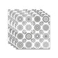 Spanish Pattern Singular Tile Mildew Resistant Peel & Stick Tile for Backsplash Wall White Clearhalo 'Flooring 'Home Improvement' 'home_improvement' 'home_improvement_peel_stick_blacksplash' 'Peel & Stick Backsplash Tile' 'peel_stick_blacksplash' 'Walls & Ceilings' Walls and Ceiling' 7354977