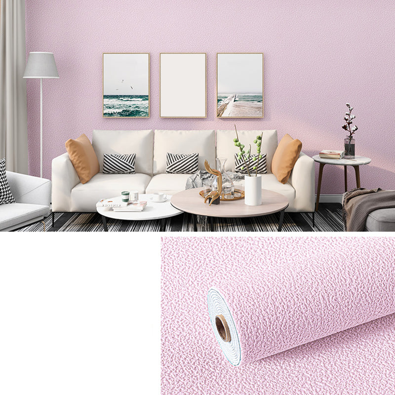 Modern Flax Wall Covering Paneling Textured Wall Interior Roll Plank Light Pink Clearhalo 'Flooring 'Home Improvement' 'home_improvement' 'home_improvement_wall_paneling' 'Wall Paneling' 'wall_paneling' 'Walls & Ceilings' Walls and Ceiling' 7355023