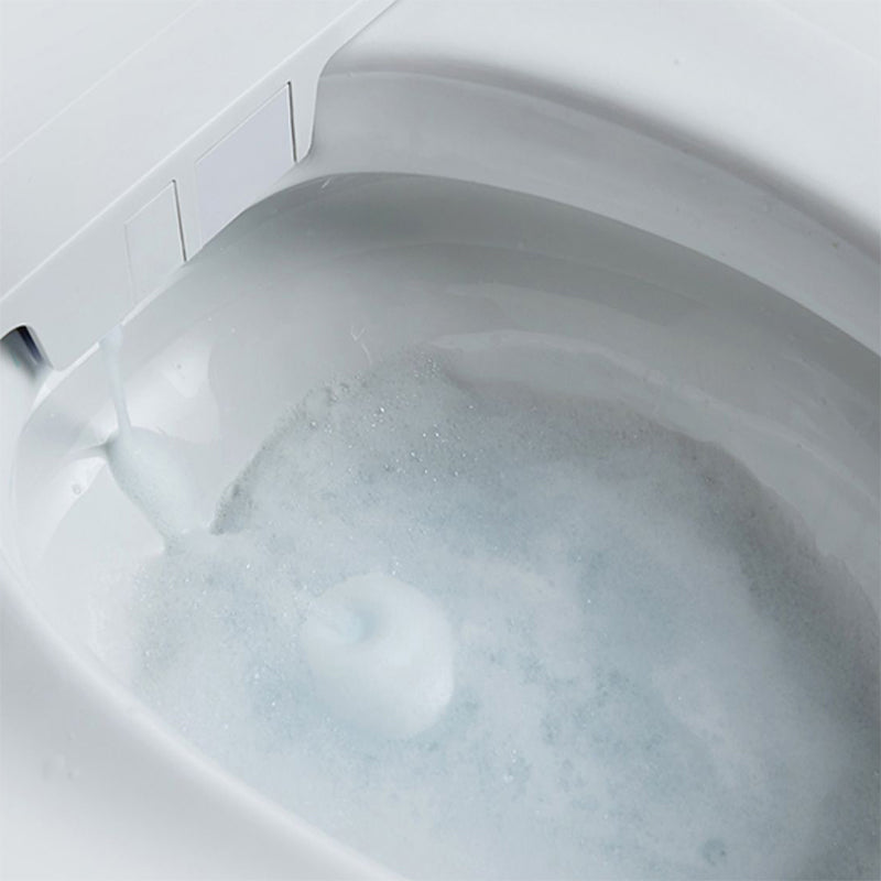 One Piece Toilet Modern Porcelain Floor Mounted Flush Toilet Clearhalo 'Bathroom Remodel & Bathroom Fixtures' 'Home Improvement' 'home_improvement' 'home_improvement_toilets' 'Toilets & Bidets' 'Toilets' 7355702