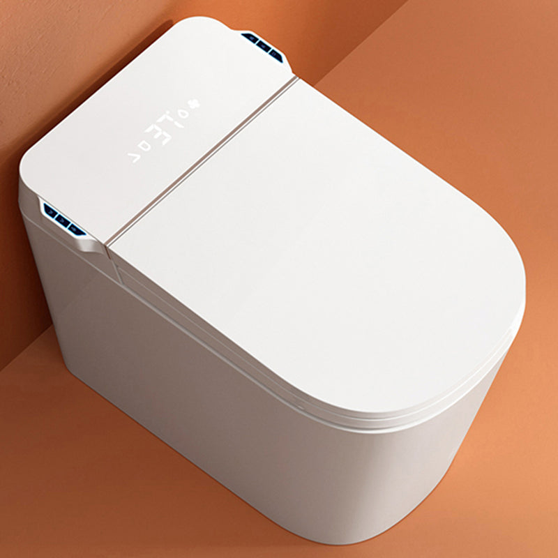 Contemporary Siphon Jet Flush Toilet Slow Close Seat Included Urine Toilet for Bathroom Clearhalo 'Bathroom Remodel & Bathroom Fixtures' 'Home Improvement' 'home_improvement' 'home_improvement_toilets' 'Toilets & Bidets' 'Toilets' 7355722