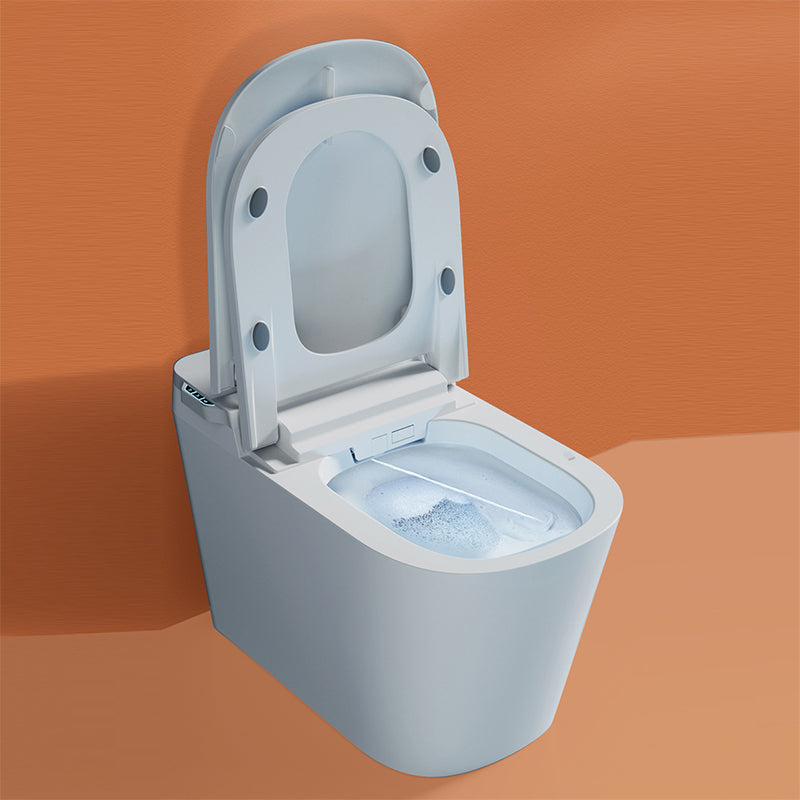 Contemporary Siphon Jet Flush Toilet Slow Close Seat Included Urine Toilet for Bathroom Clearhalo 'Bathroom Remodel & Bathroom Fixtures' 'Home Improvement' 'home_improvement' 'home_improvement_toilets' 'Toilets & Bidets' 'Toilets' 7355729