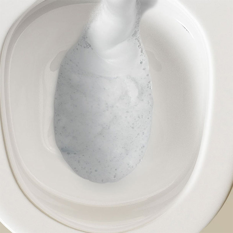 One Piece Toilet Siphon Jet Toilet Modern Porcelain Floor Mounted Flush Toilet Clearhalo 'Bathroom Remodel & Bathroom Fixtures' 'Home Improvement' 'home_improvement' 'home_improvement_toilets' 'Toilets & Bidets' 'Toilets' 7355753