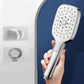 Modern Rectangular Hand Shower Adjustable Spray Pattern Wall-Mount Hand Shower Shower Heads & Hose & Wall pedestal Clearhalo 'Bathroom Remodel & Bathroom Fixtures' 'Home Improvement' 'home_improvement' 'home_improvement_shower_heads' 'Shower Heads' 'shower_heads' 'Showers & Bathtubs Plumbing' 'Showers & Bathtubs' 7356523