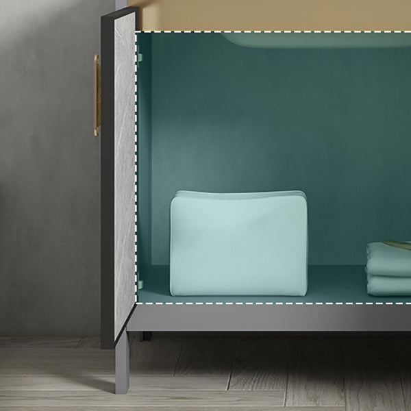 Modern Bathroom Vanity Set Freestanding Single-Sink Bathroom Sink Vanity Clearhalo 'Bathroom Remodel & Bathroom Fixtures' 'Bathroom Vanities' 'bathroom_vanities' 'Home Improvement' 'home_improvement' 'home_improvement_bathroom_vanities' 7356858