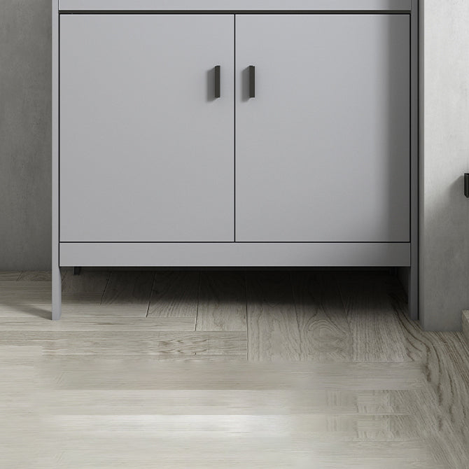 Modern Bathroom Vanity Set Freestanding Single-Sink Bathroom Sink Vanity Clearhalo 'Bathroom Remodel & Bathroom Fixtures' 'Bathroom Vanities' 'bathroom_vanities' 'Home Improvement' 'home_improvement' 'home_improvement_bathroom_vanities' 7356867