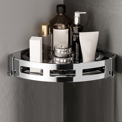 Minimalism Bathroom Accessories Hardware Set Bath Shelf Bathroom Accessory Kit Towel Bar Not Included 1 Piece Triangle Clearhalo 'Bathroom Hardware Sets' 'Bathroom Hardware' 'Bathroom Remodel & Bathroom Fixtures' 'bathroom_hardware_sets' 'Home Improvement' 'home_improvement' 'home_improvement_bathroom_hardware_sets' 7356926