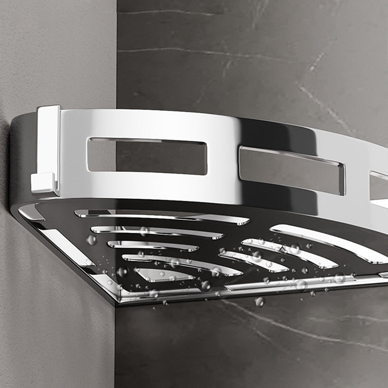 Minimalism Bathroom Accessories Hardware Set Bath Shelf Bathroom Accessory Kit Clearhalo 'Bathroom Hardware Sets' 'Bathroom Hardware' 'Bathroom Remodel & Bathroom Fixtures' 'bathroom_hardware_sets' 'Home Improvement' 'home_improvement' 'home_improvement_bathroom_hardware_sets' 7356935