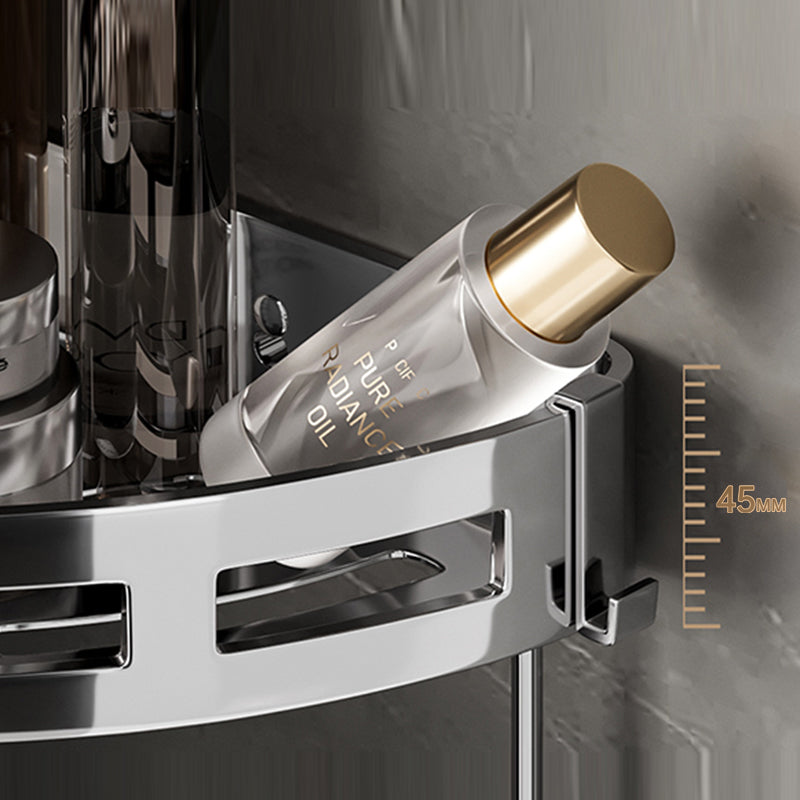 Minimalism Bathroom Accessories Hardware Set Bath Shelf Bathroom Accessory Kit Clearhalo 'Bathroom Hardware Sets' 'Bathroom Hardware' 'Bathroom Remodel & Bathroom Fixtures' 'bathroom_hardware_sets' 'Home Improvement' 'home_improvement' 'home_improvement_bathroom_hardware_sets' 7356939