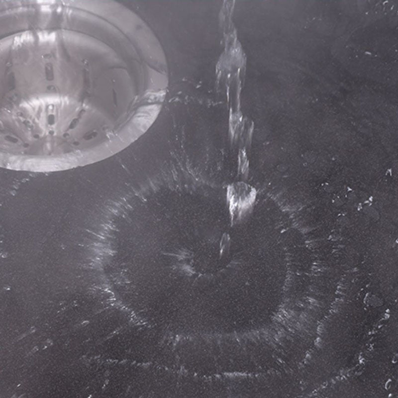 Quartz Kitchen Sink Undermount Round Shape Kitchen Bar Sink with Basket Strainer Clearhalo 'Home Improvement' 'home_improvement' 'home_improvement_kitchen_sinks' 'Kitchen Remodel & Kitchen Fixtures' 'Kitchen Sinks & Faucet Components' 'Kitchen Sinks' 'kitchen_sinks' 7357307