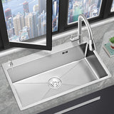 Modern Kitchen Sink Rectangular Water Purification Kitchen Sink Clearhalo 'Home Improvement' 'home_improvement' 'home_improvement_kitchen_sinks' 'Kitchen Remodel & Kitchen Fixtures' 'Kitchen Sinks & Faucet Components' 'Kitchen Sinks' 'kitchen_sinks' 7357317