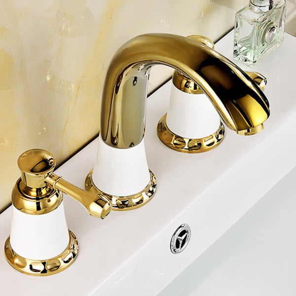 Contemporary Tub Faucet Deck Mounted Trim Bath Faucet Trim for Bathroom Clearhalo 'Bathroom Remodel & Bathroom Fixtures' 'Bathtub Faucets' 'bathtub_faucets' 'Home Improvement' 'home_improvement' 'home_improvement_bathtub_faucets' 7357400