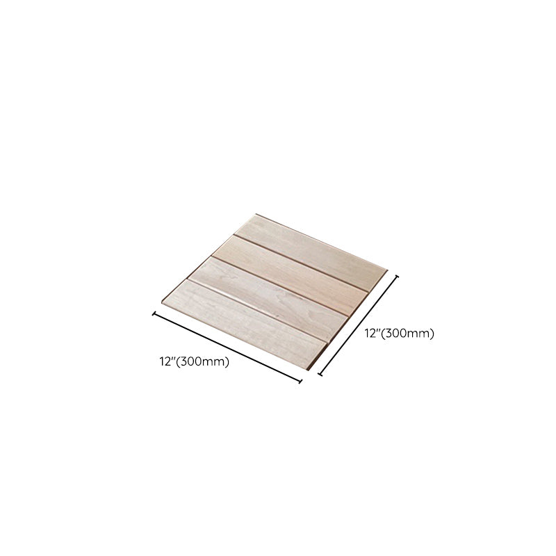 12" X 12" Square Wood Flooring Click-Locking Pine Wood Flooring Tiles Clearhalo 'Flooring 'Hardwood Flooring' 'hardwood_flooring' 'Home Improvement' 'home_improvement' 'home_improvement_hardwood_flooring' Walls and Ceiling' 7357946