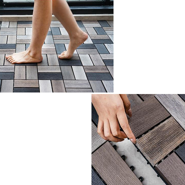 Engineered Wood Flooring Water Resistant Click-Locking Flooring Planks Clearhalo 'Flooring 'Hardwood Flooring' 'hardwood_flooring' 'Home Improvement' 'home_improvement' 'home_improvement_hardwood_flooring' Walls and Ceiling' 7357954