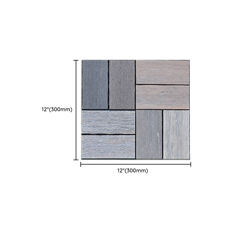 Engineered Wood Flooring Water Resistant Click-Locking Flooring Planks Clearhalo 'Flooring 'Hardwood Flooring' 'hardwood_flooring' 'Home Improvement' 'home_improvement' 'home_improvement_hardwood_flooring' Walls and Ceiling' 7357960