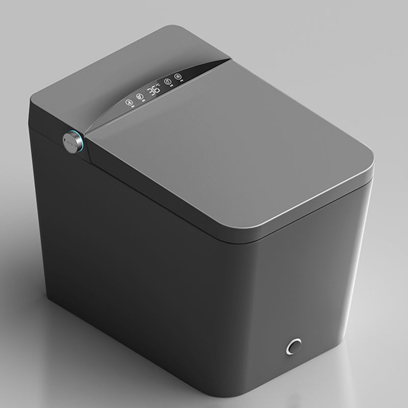 Simplicity Elongated All-in-One Bidet Ceramic Smart Toilet Bidet with Heated Seat Clearhalo 'Bathroom Remodel & Bathroom Fixtures' 'Bidets' 'Home Improvement' 'home_improvement' 'home_improvement_bidets' 'Toilets & Bidets' 7358199