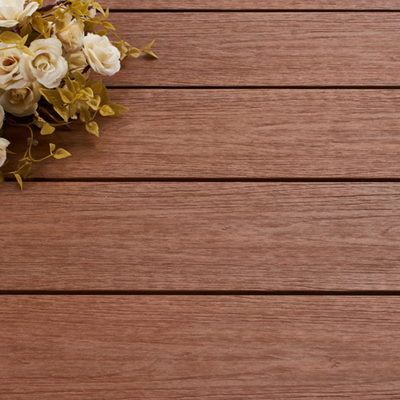Composite Deck Tile Kit Embossed Nailed Pattern Patio Flooring Tiles Brown Clearhalo 'Home Improvement' 'home_improvement' 'home_improvement_outdoor_deck_tiles_planks' 'Outdoor Deck Tiles & Planks' 'Outdoor Flooring & Tile' 'Outdoor Remodel' 'outdoor_deck_tiles_planks' 7358806