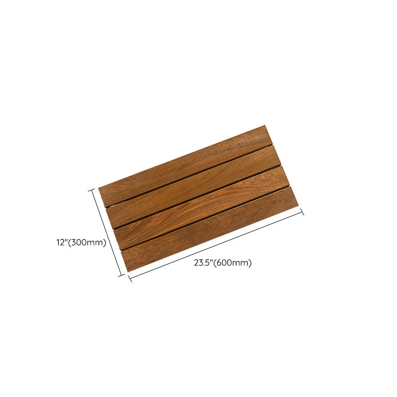 Outdoor Laminate Floor Wooden Square Waterproof Laminate Floor Clearhalo 'Flooring 'Home Improvement' 'home_improvement' 'home_improvement_laminate_flooring' 'Laminate Flooring' 'laminate_flooring' Walls and Ceiling' 7358836