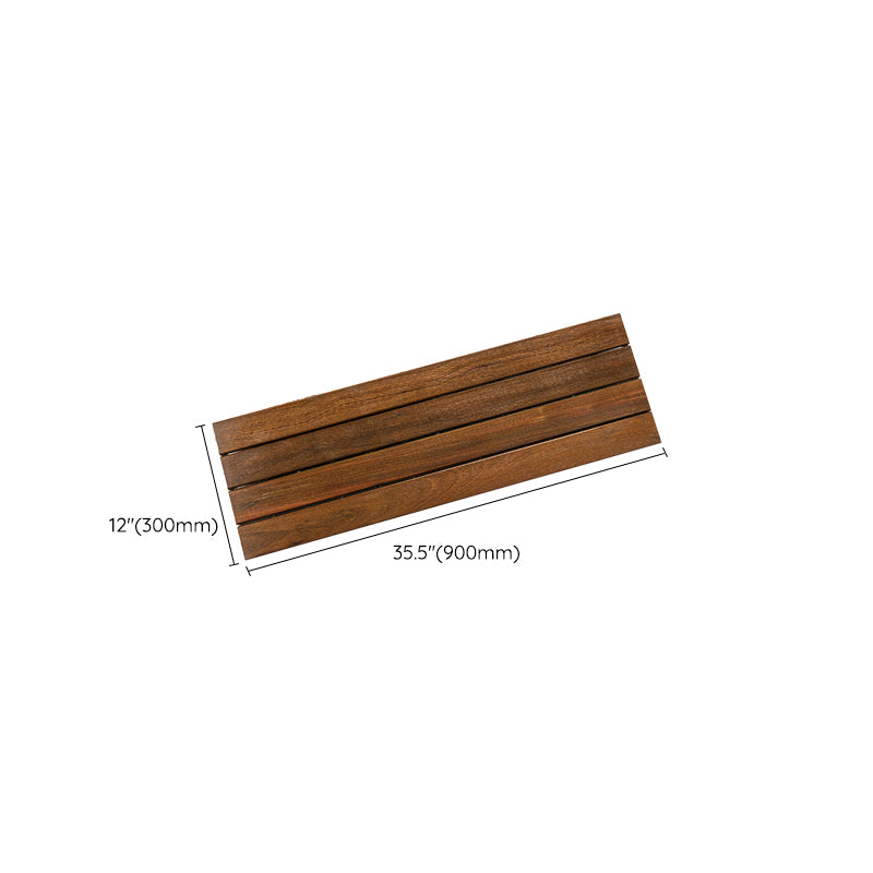 Outdoor Laminate Floor Wooden Square Waterproof Laminate Floor Clearhalo 'Flooring 'Home Improvement' 'home_improvement' 'home_improvement_laminate_flooring' 'Laminate Flooring' 'laminate_flooring' Walls and Ceiling' 7358837