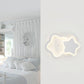 White Acrylic Wall Mount Light Modern Integrated Led Indoor Wall Lighting for Kids Clearhalo 'Wall Lamps & Sconces' 'Wall Lights' Lighting' 73591