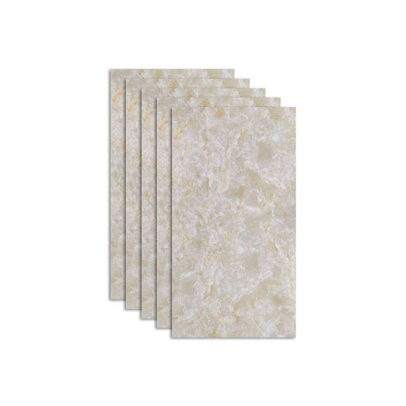 Marbling Stain Resistant Tile PVC Singular Peel & Stick Tile for Backsplash Wall Beige Clearhalo 'Flooring 'Home Improvement' 'home_improvement' 'home_improvement_peel_stick_blacksplash' 'Peel & Stick Backsplash Tile' 'peel_stick_blacksplash' 'Walls & Ceilings' Walls and Ceiling' 7359382