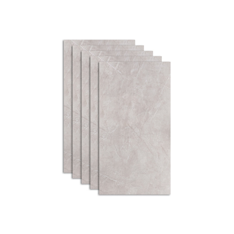 Marbling Stain Resistant Tile PVC Singular Peel & Stick Tile for Backsplash Wall Cream Gray Clearhalo 'Flooring 'Home Improvement' 'home_improvement' 'home_improvement_peel_stick_blacksplash' 'Peel & Stick Backsplash Tile' 'peel_stick_blacksplash' 'Walls & Ceilings' Walls and Ceiling' 7359387