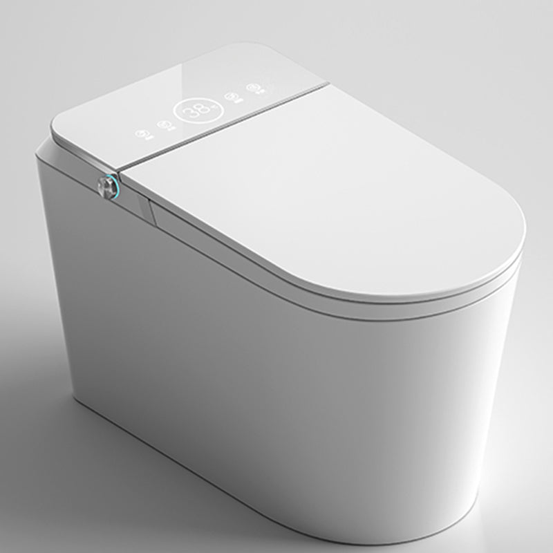 Modern Ceramic Toilet Slow Close Seat Included Urine Toilet for Bathroom White Clearhalo 'Bathroom Remodel & Bathroom Fixtures' 'Home Improvement' 'home_improvement' 'home_improvement_toilets' 'Toilets & Bidets' 'Toilets' 7359803