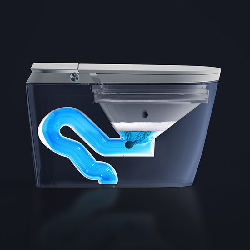 Modern Ceramic Toilet Slow Close Seat Included Urine Toilet for Bathroom Clearhalo 'Bathroom Remodel & Bathroom Fixtures' 'Home Improvement' 'home_improvement' 'home_improvement_toilets' 'Toilets & Bidets' 'Toilets' 7359810