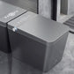Modern Ceramic Flush Toilet Heated Seat Included Urine Toilet for Bathroom 15"L x 24"W x 17"H Grey Clearhalo 'Bathroom Remodel & Bathroom Fixtures' 'Home Improvement' 'home_improvement' 'home_improvement_toilets' 'Toilets & Bidets' 'Toilets' 7359814