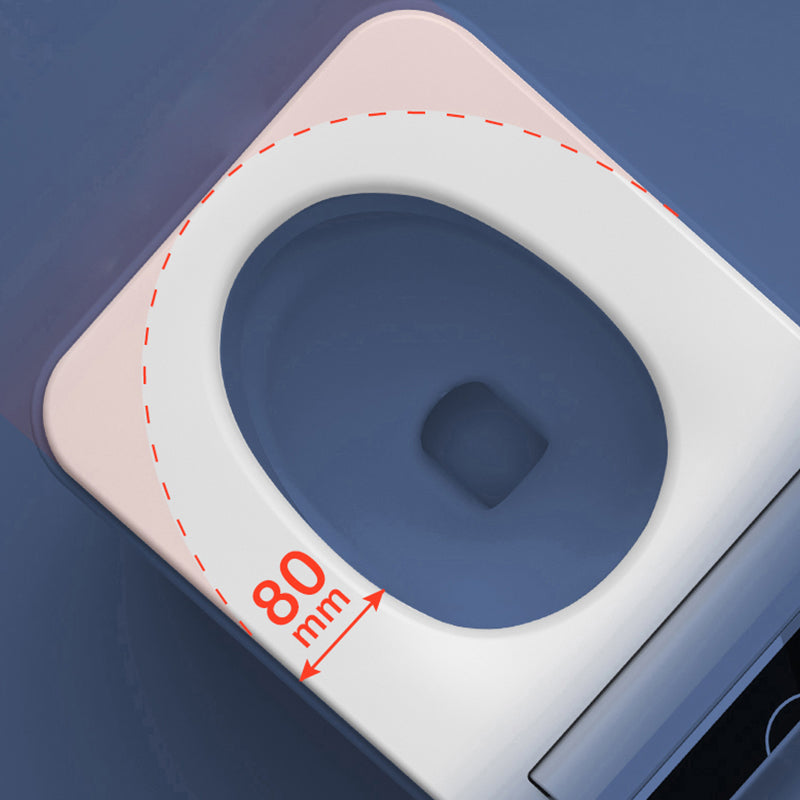 Modern Ceramic Flush Toilet Heated Seat Included Urine Toilet for Bathroom Clearhalo 'Bathroom Remodel & Bathroom Fixtures' 'Home Improvement' 'home_improvement' 'home_improvement_toilets' 'Toilets & Bidets' 'Toilets' 7359824