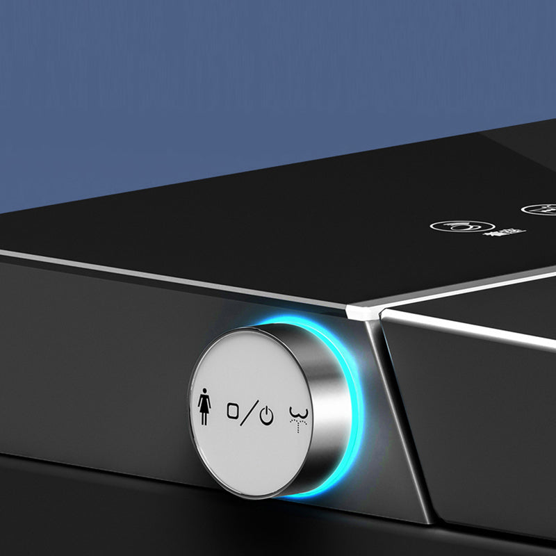 Modern Ceramic Flush Toilet Heated Seat Included Urine Toilet for Bathroom Clearhalo 'Bathroom Remodel & Bathroom Fixtures' 'Home Improvement' 'home_improvement' 'home_improvement_toilets' 'Toilets & Bidets' 'Toilets' 7359828