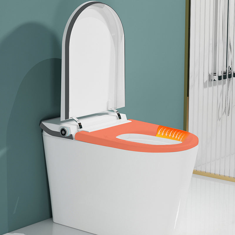 Floor Mounted Modern Flush Toilet Porcelain Siphon Jet Urine Toilet 16"L x 28"W x 20"H 16" Clearhalo 'Bathroom Remodel & Bathroom Fixtures' 'Home Improvement' 'home_improvement' 'home_improvement_toilets' 'Toilets & Bidets' 'Toilets' 7359847