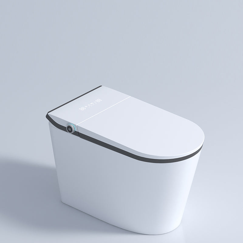 Floor Mounted Modern Flush Toilet Porcelain Siphon Jet Urine Toilet 16"L x 28"W x 20"H 12" Clearhalo 'Bathroom Remodel & Bathroom Fixtures' 'Home Improvement' 'home_improvement' 'home_improvement_toilets' 'Toilets & Bidets' 'Toilets' 7359848