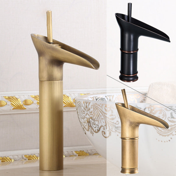 Country Wide Spread Bathroom Faucet Lever Vanity Sink Faucet Clearhalo 'bathroom_sink_faucets' 'Conjunta de Baño y Conjunta de Grifo' 'Coronamiento de Baño y Dispositivo de Baño' 'Grifo del lavabo del baño' 'Hogar' 'home_improvement' 'home_improvement_bathroom_sink_faucets' 'Mejoras para el hogar' 7360537